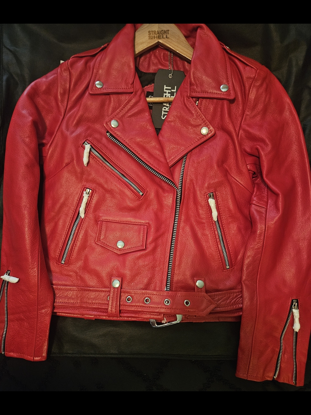 Red Leather Jacket